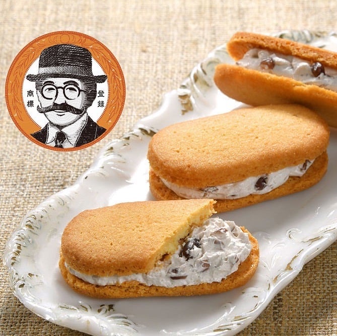 【北海道柳月】鬍子先生紅豆奶油夾心餅乾（鐵盒裝)